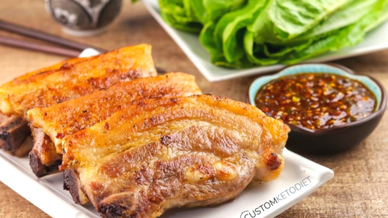 Keto Grilled Pork Belly