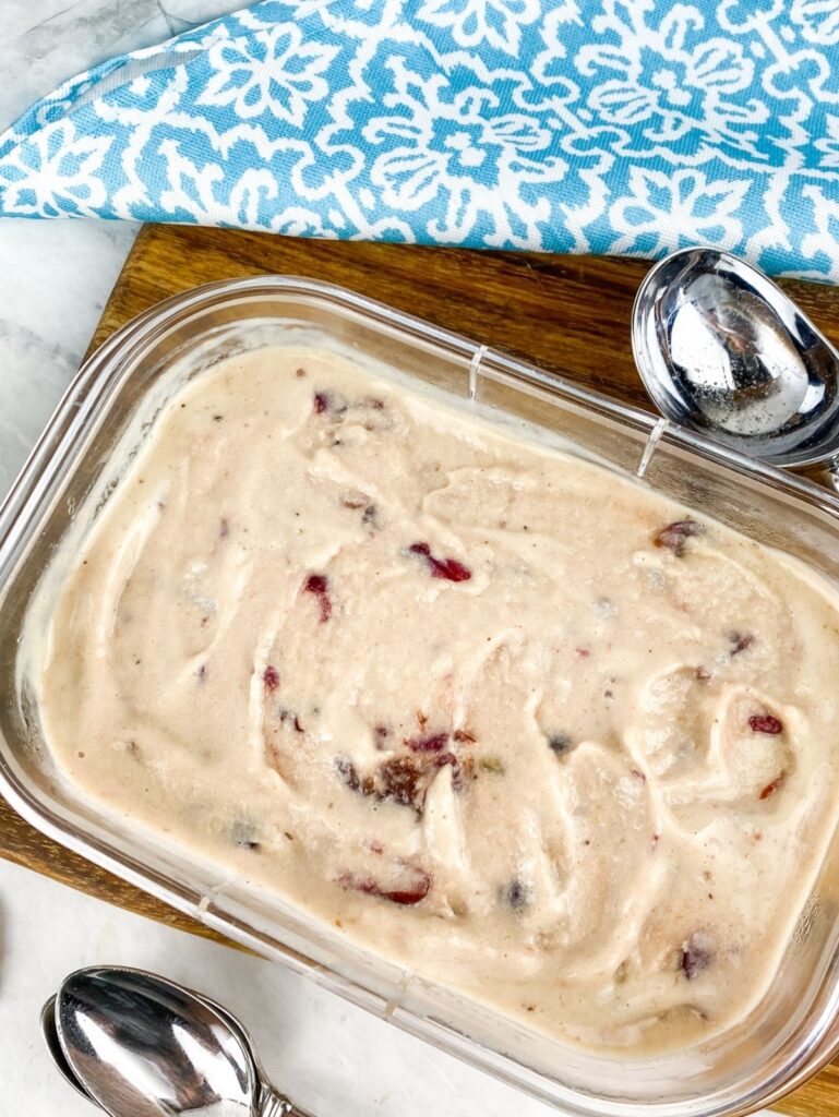 Cherry Pecan Nice Cream