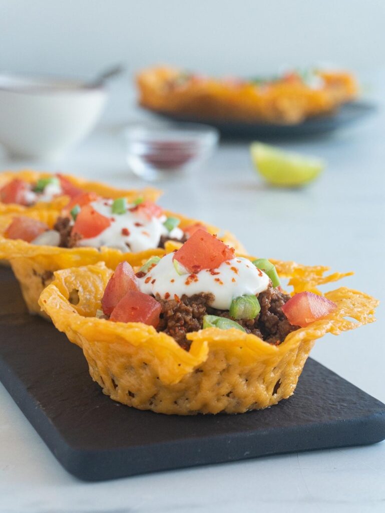 Keto Taco Crisps