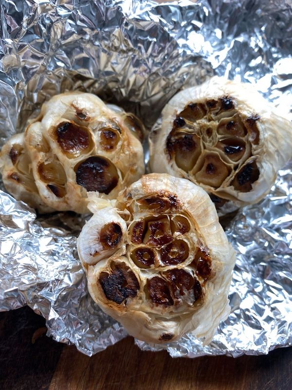 Roasted garlic