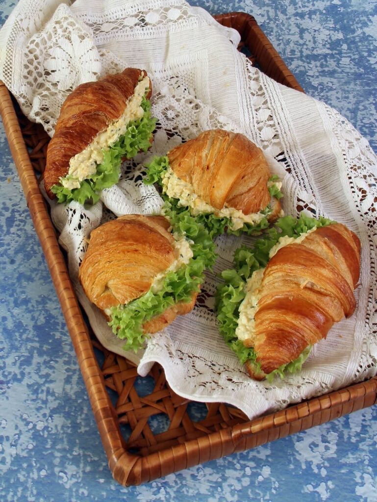 Kicked Up Egg Sandwiches