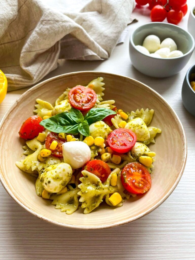 Caprese Bowtie Pasta Salad