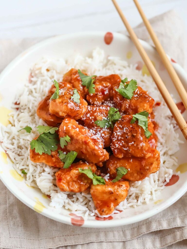 Coconut Chicken Sweet Chili Sauce