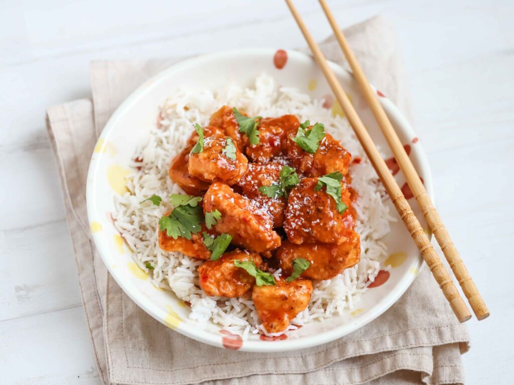 Coconut Chicken Sweet Chili Sauce