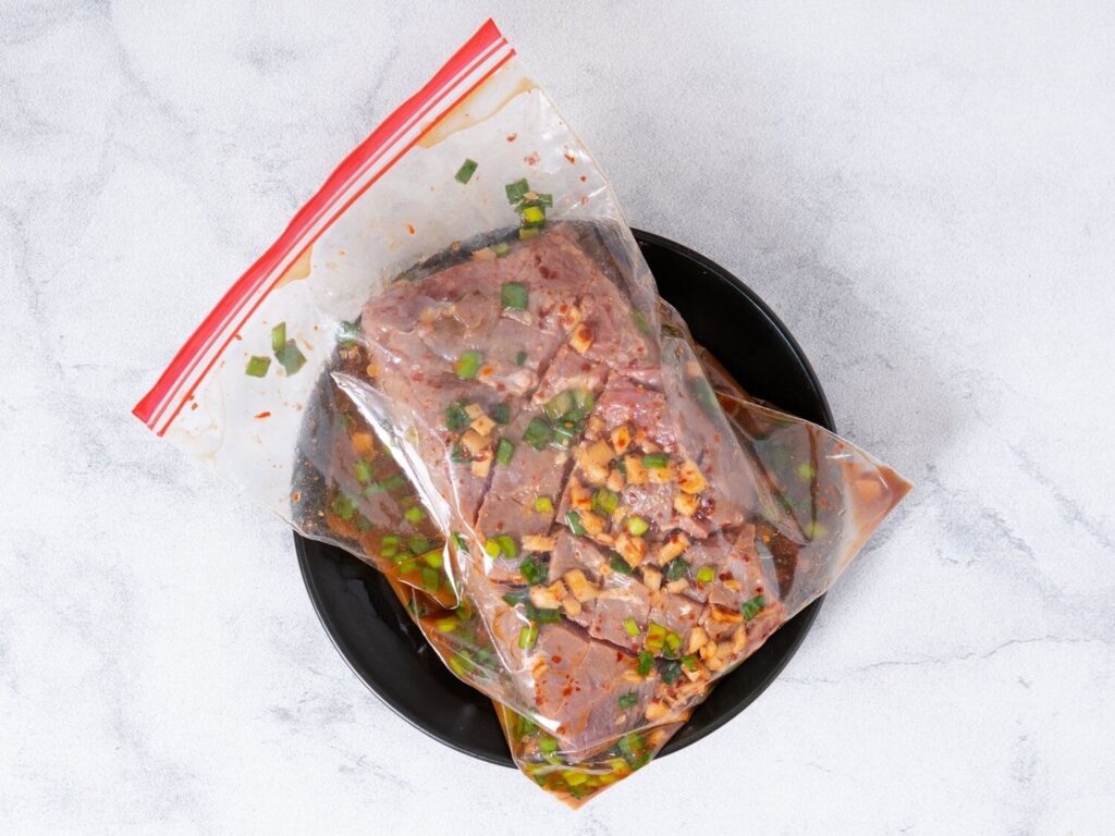 Grilled Lime Marinated Flat Iron Steak