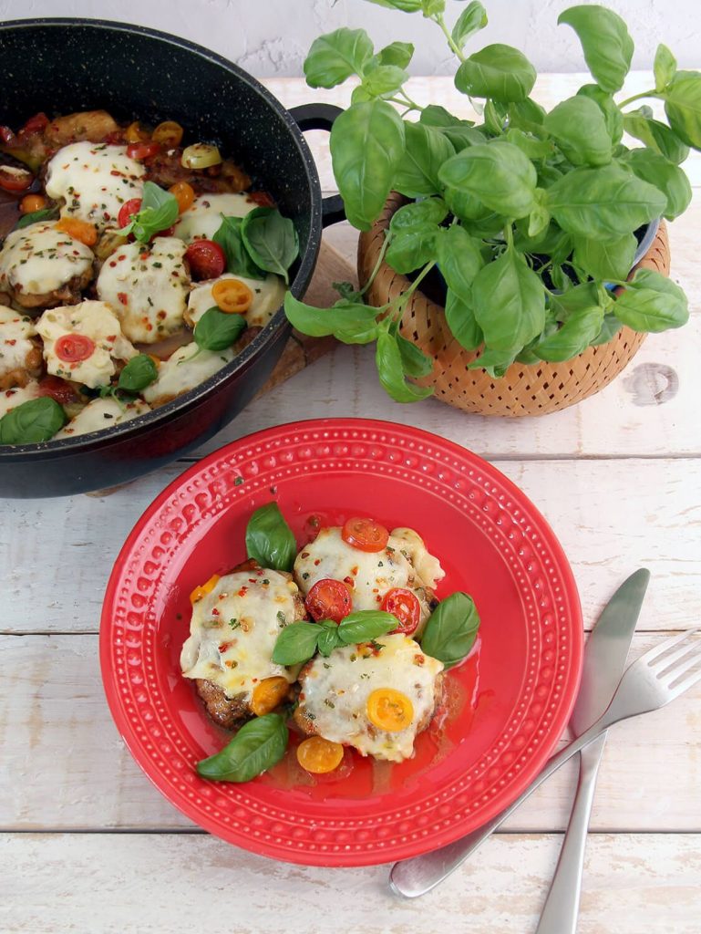 Caprese Chicken Thighs - 3