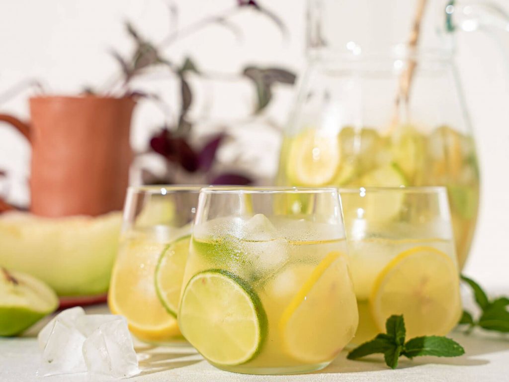 Melon and Apple Sangria - IP - 1