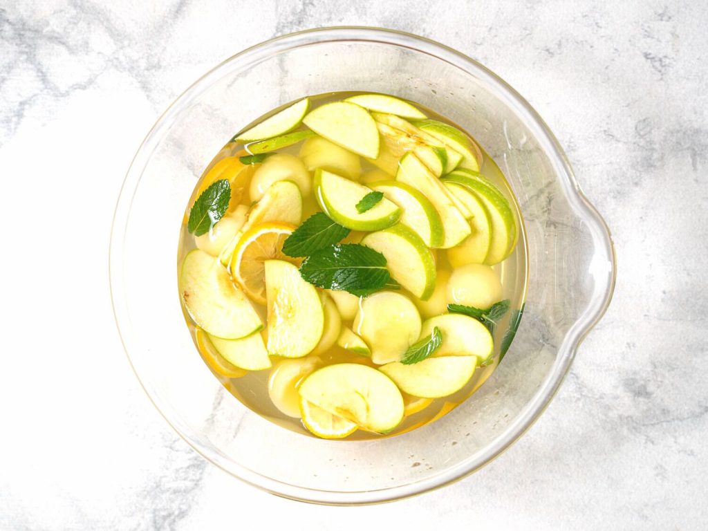 Melon and Apple Sangria