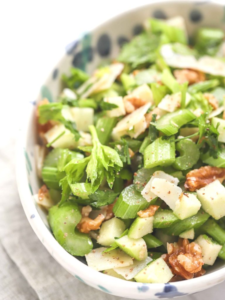 Celery Apple Walnut Salad