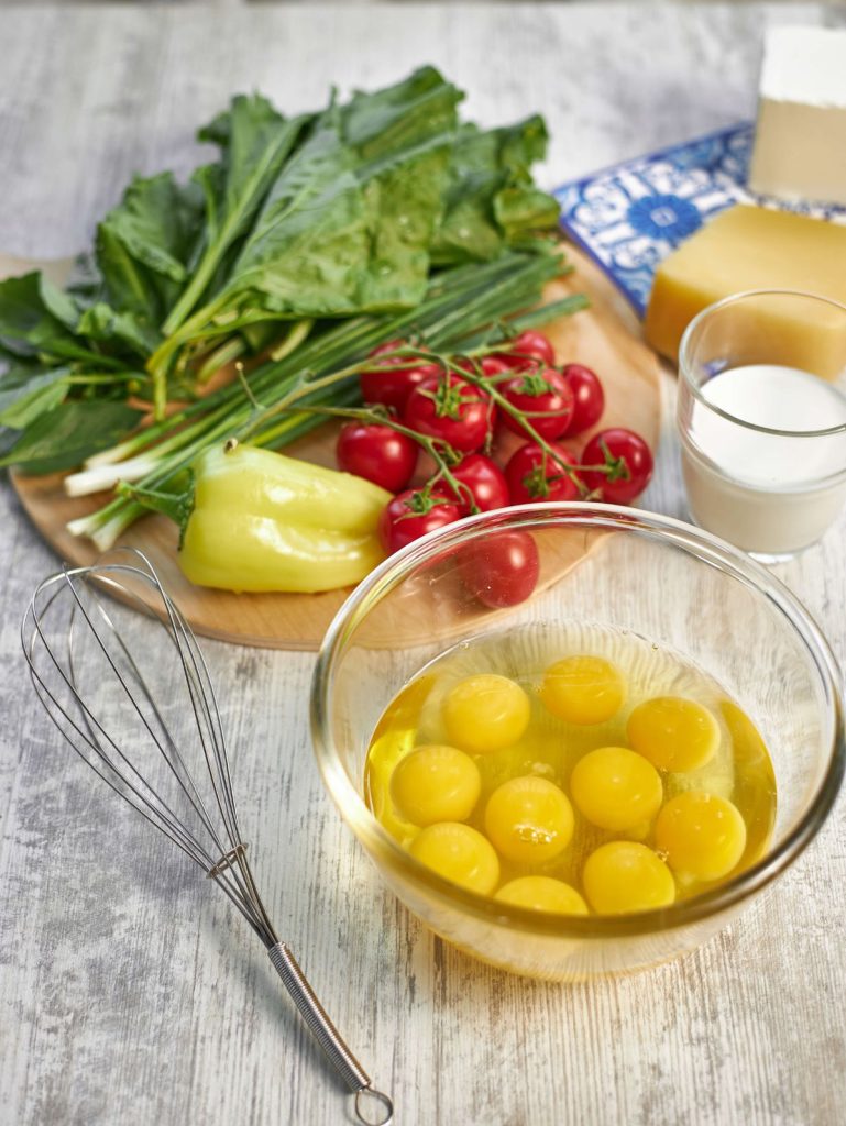 Spinach and Feta Cheese Frittata