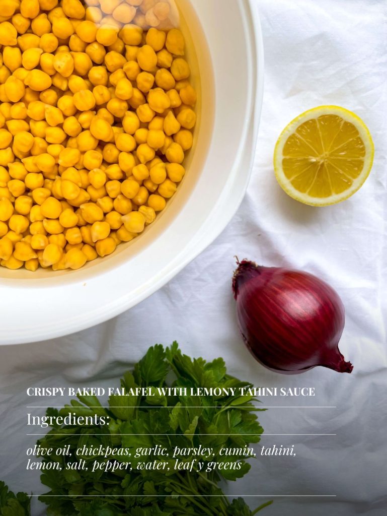 Crispy Baked Falafel