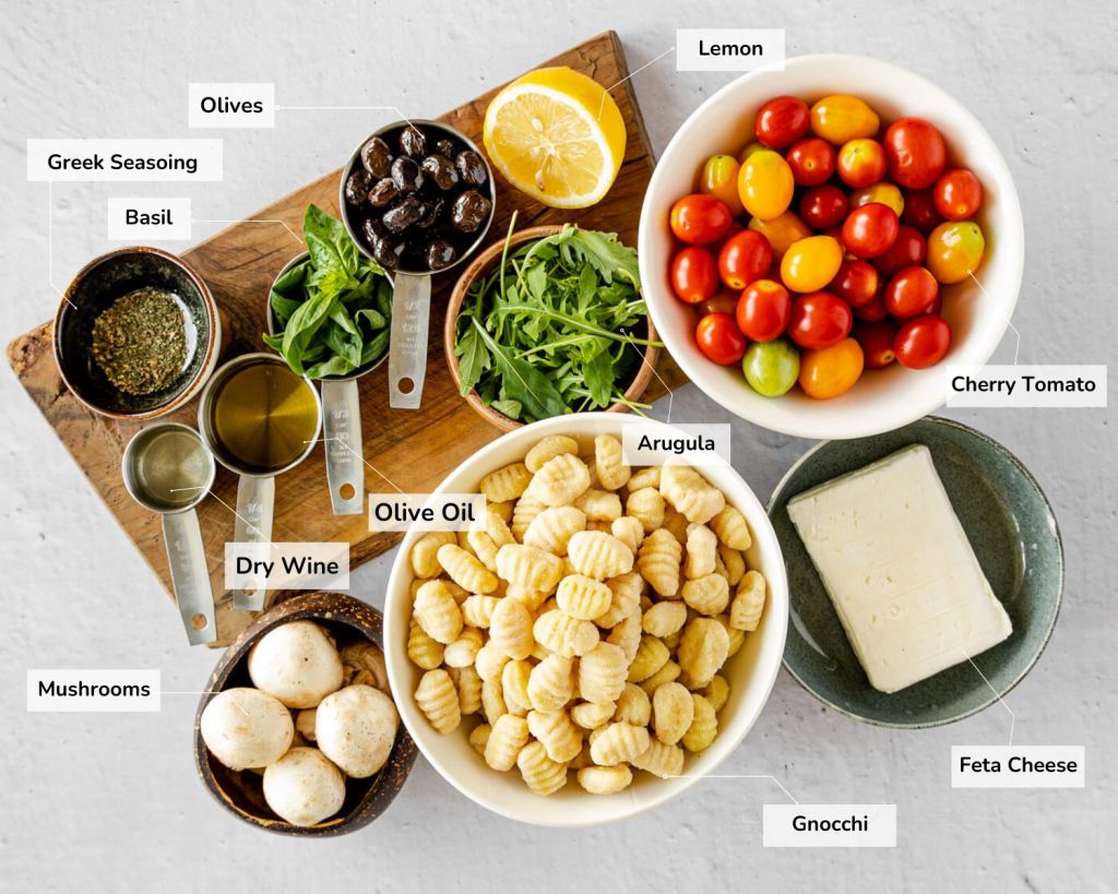 Baked Gnocchi Ingredients