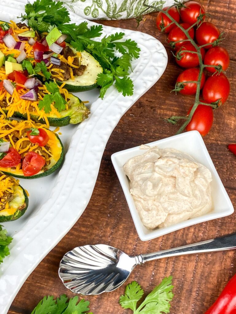 Burrito Zucchini Boats