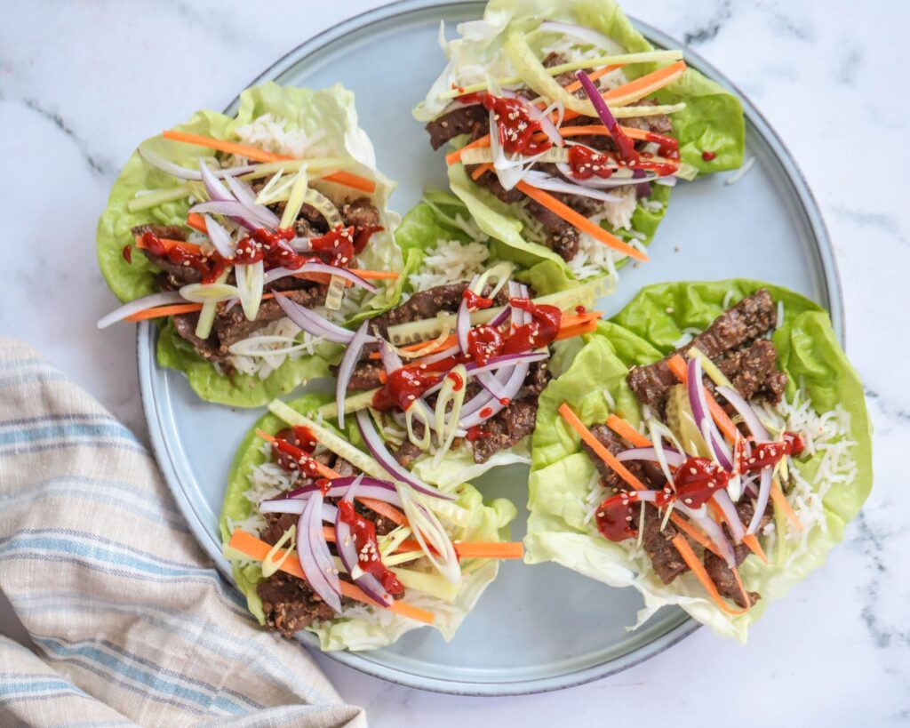 Bulgogi Beef Lettuce Wraps