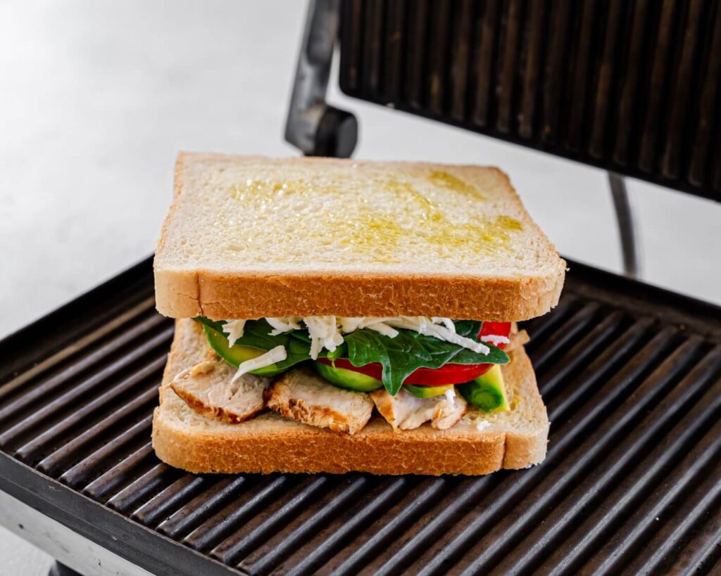Chicken Avocado Panini