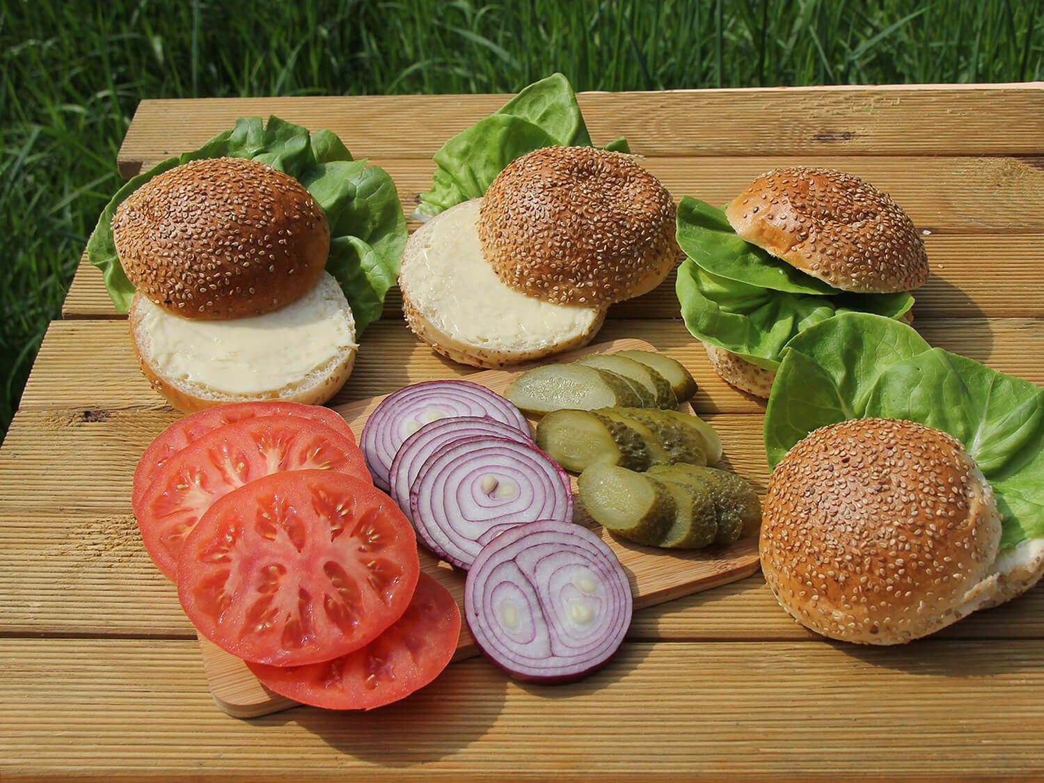 BBQ Portobello Mushroom Burgers