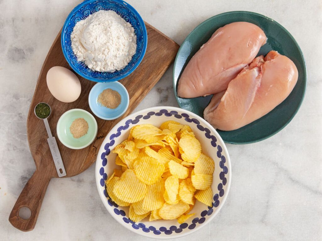 Crispy Chicken Tenders Process