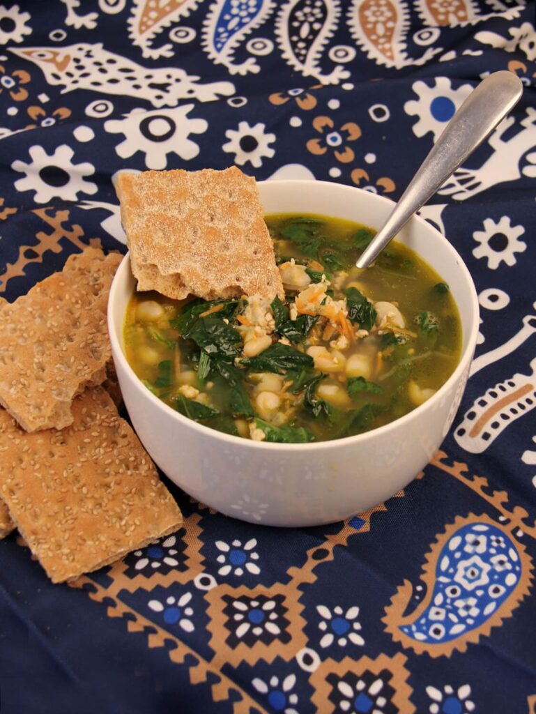 Ground Turkey and White Bean Soup