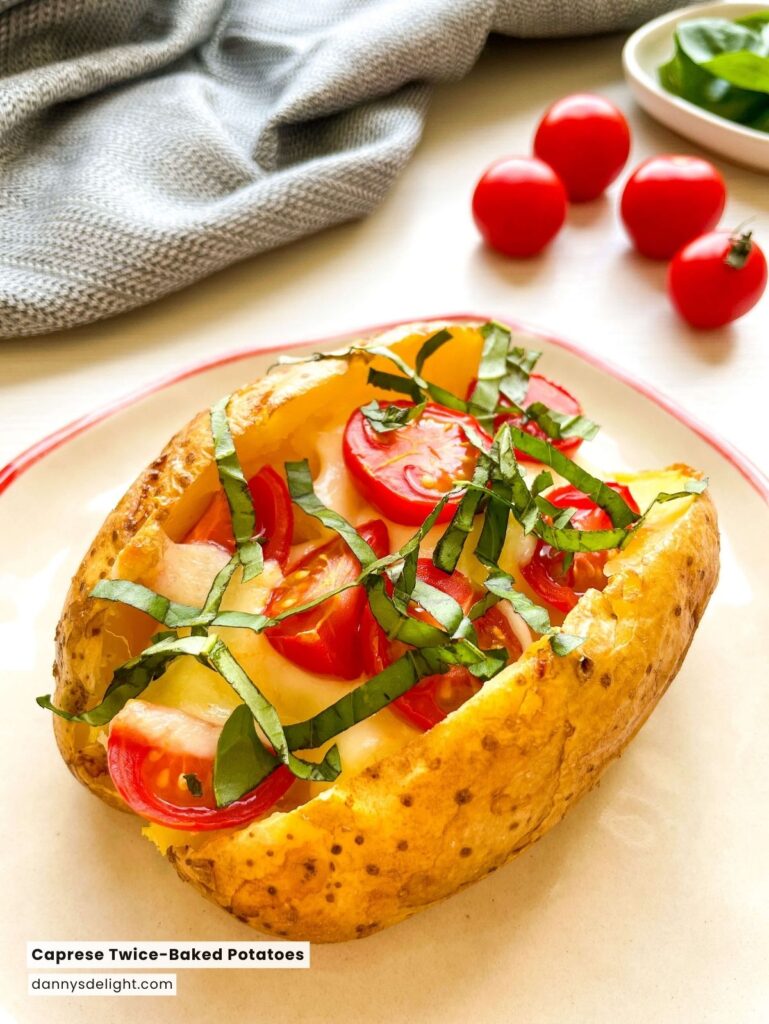Caprese Baked Potato