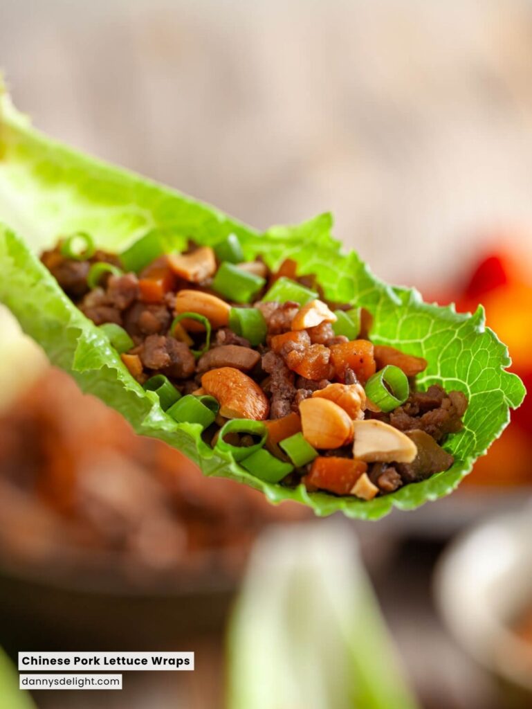 Chinese Pork Lettuce Wraps
