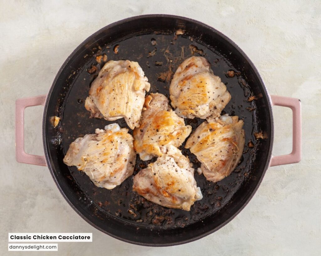 Classic Chicken Cacciatore