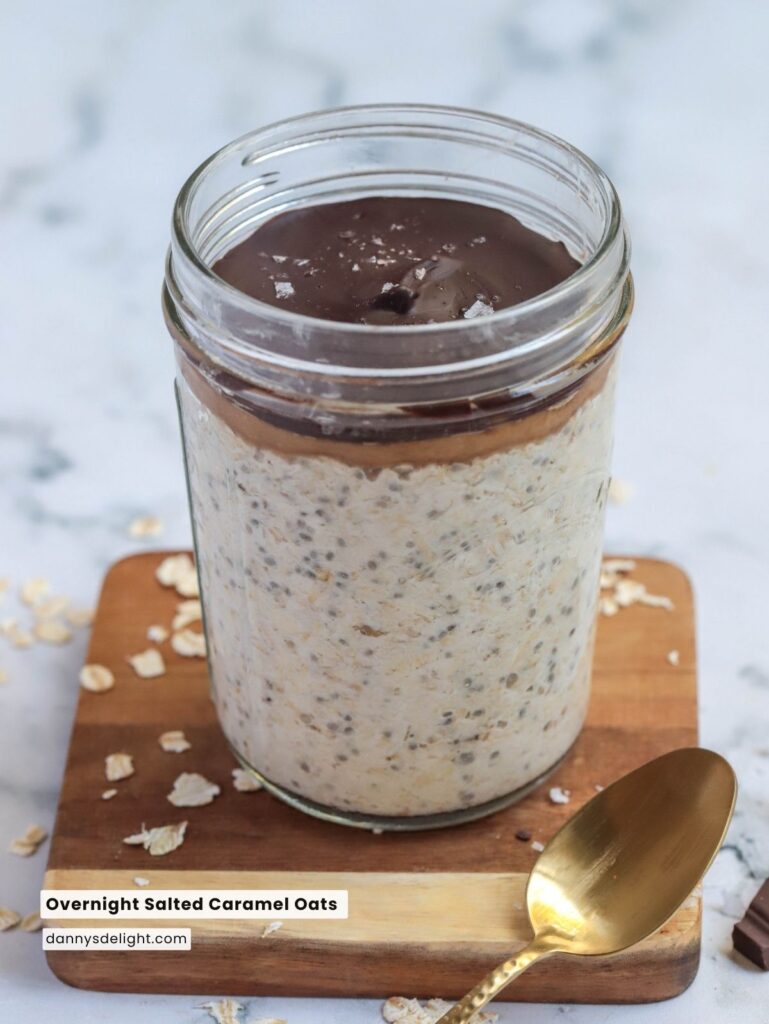 Overnight Salted Caramel Oats
