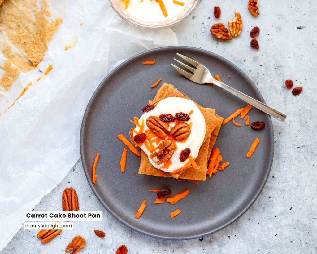 Carrot Cake Sheet Pan