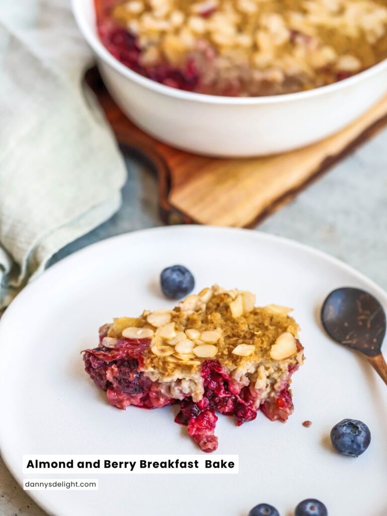 Almond and Berry Breakfast Bake