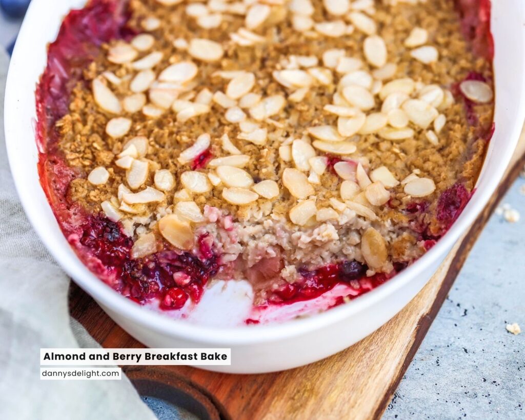 Almond and Berry Breakfast Bake
