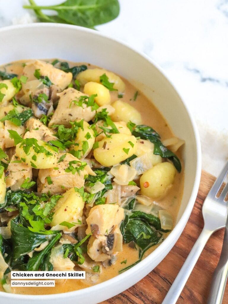 Chicken Gnocchi Skillet