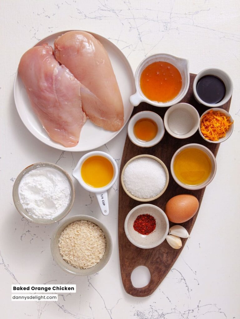 Easy Baked Orange Chicken