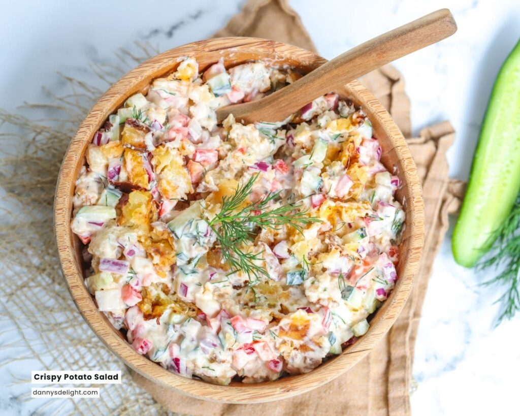 Crispy Potato Salad