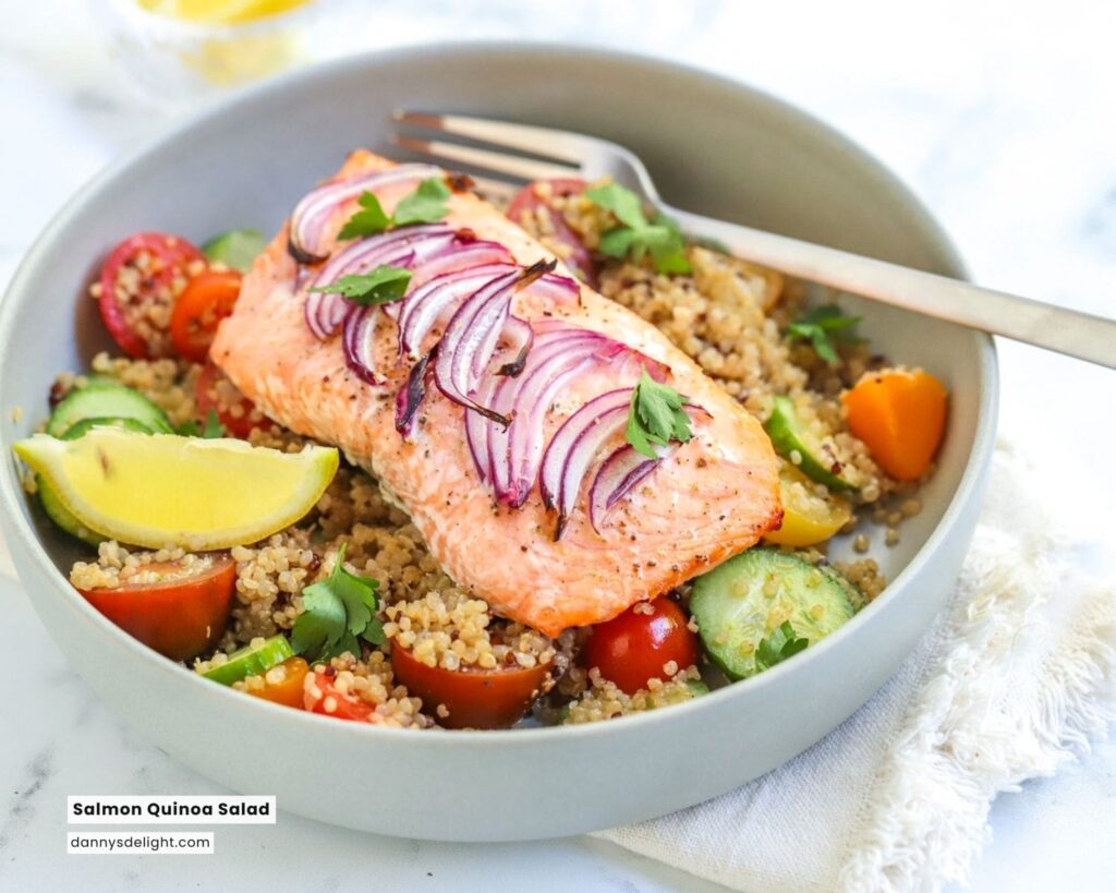 Salmon Quinoa Salad