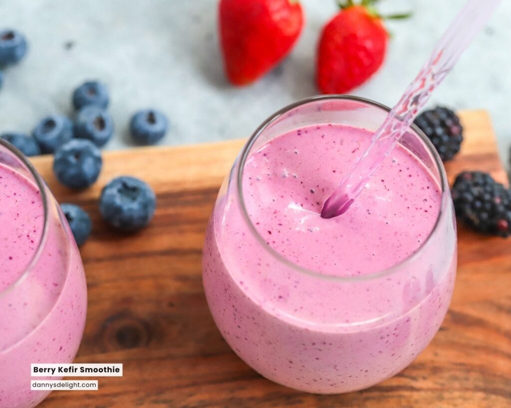 Berry Kefir Smoothie
