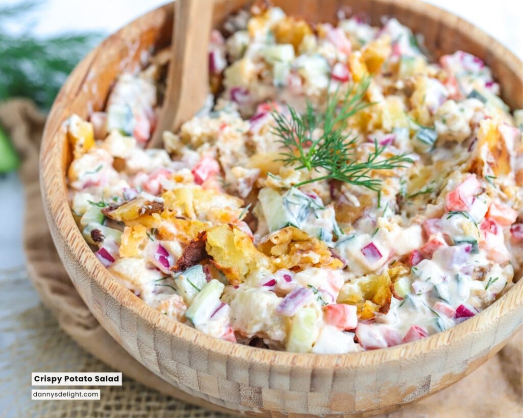 Crispy Potato Salad