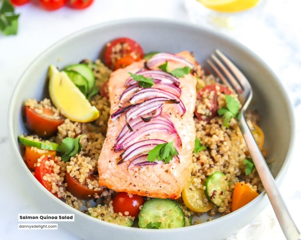 Salmon Quinoa Salad