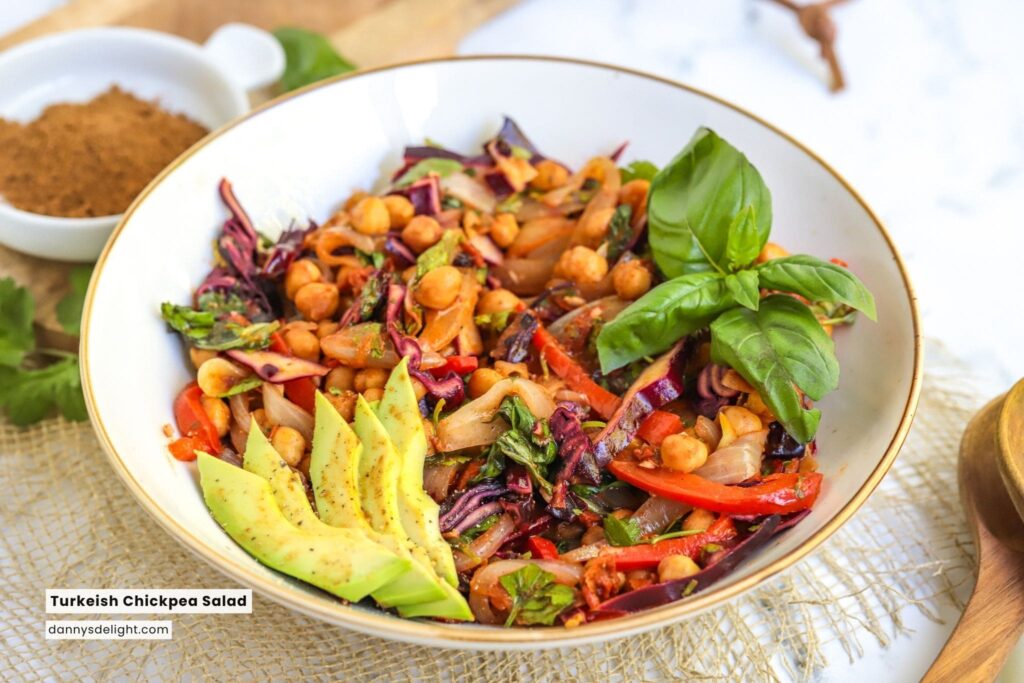 Turkish Chickpea Salad