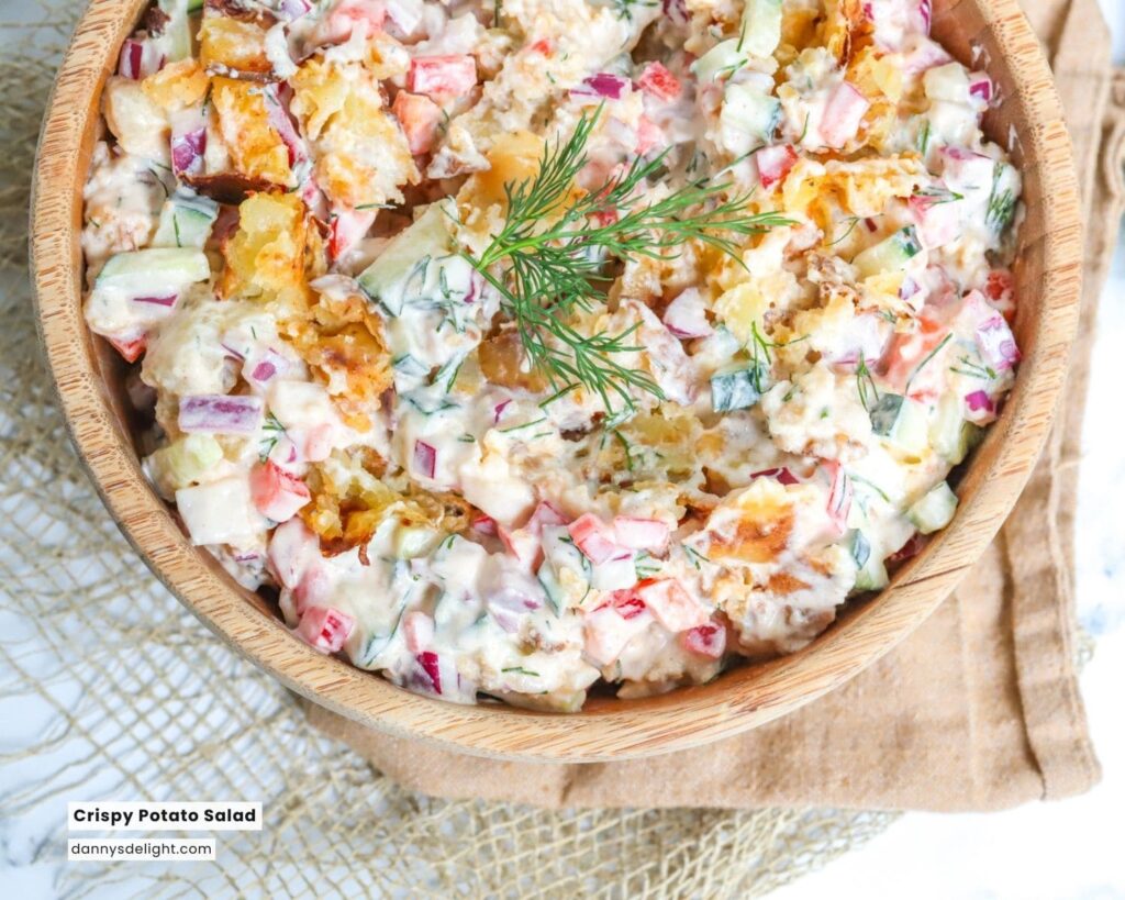 Crispy Potato Salad