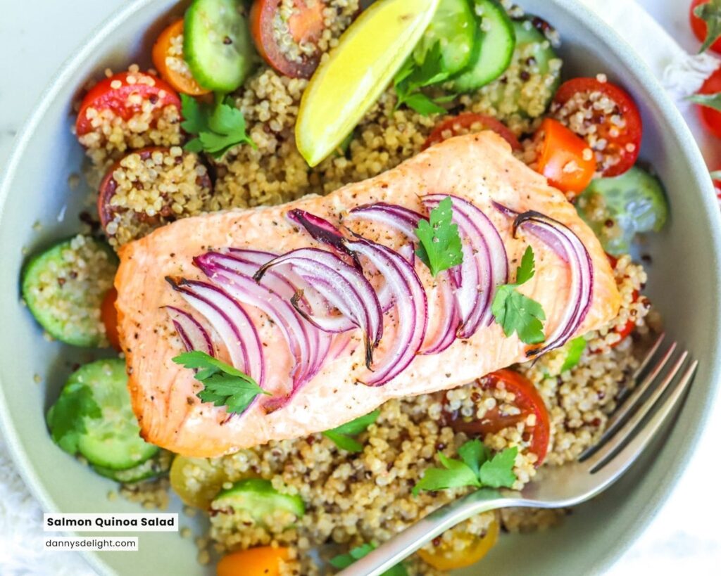 Salmon Quinoa Salad