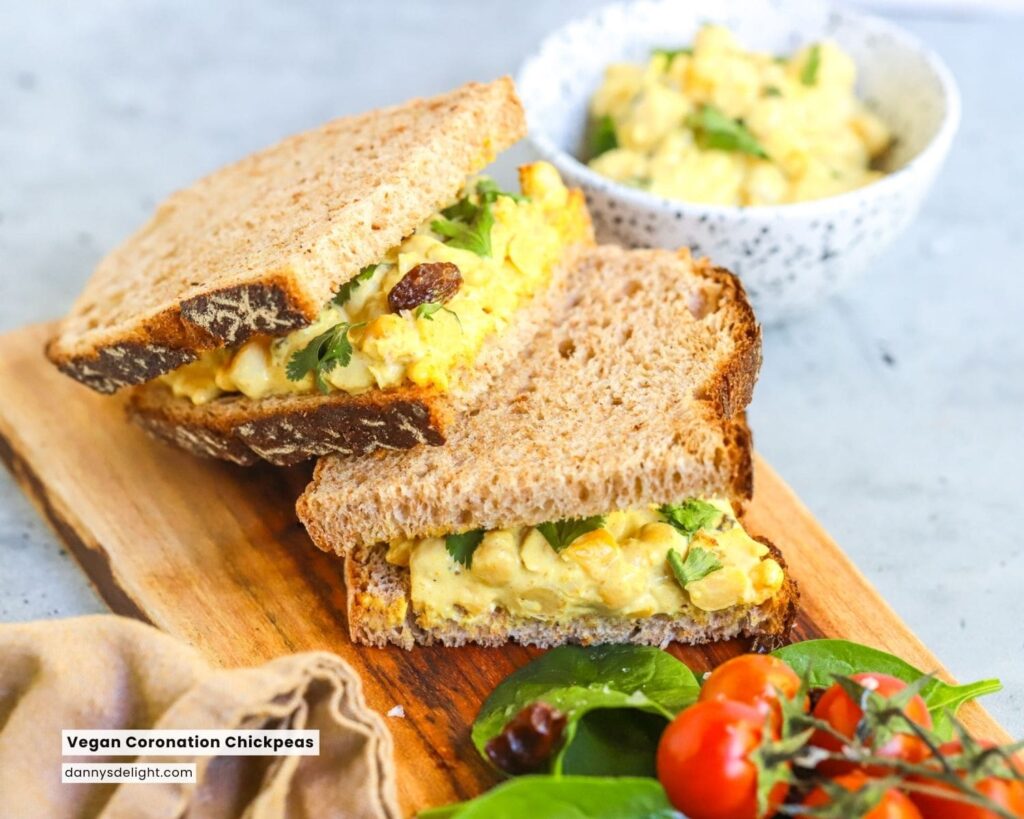 Vegan Chickpea Coronation