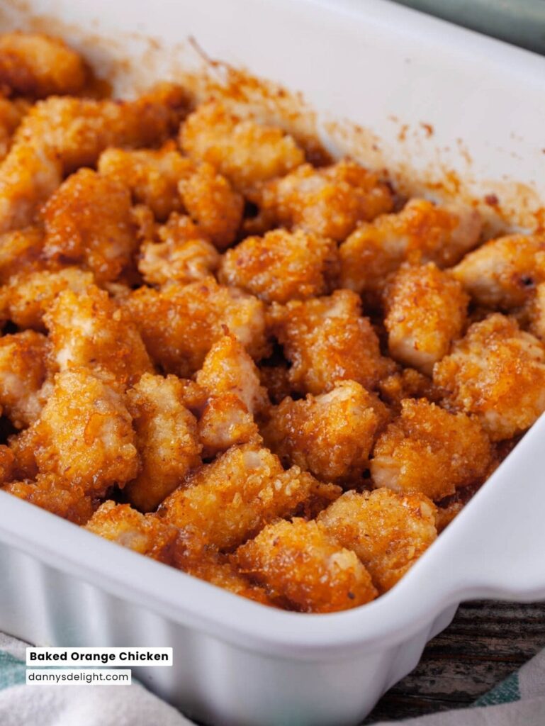Easy Baked Orange Chicken