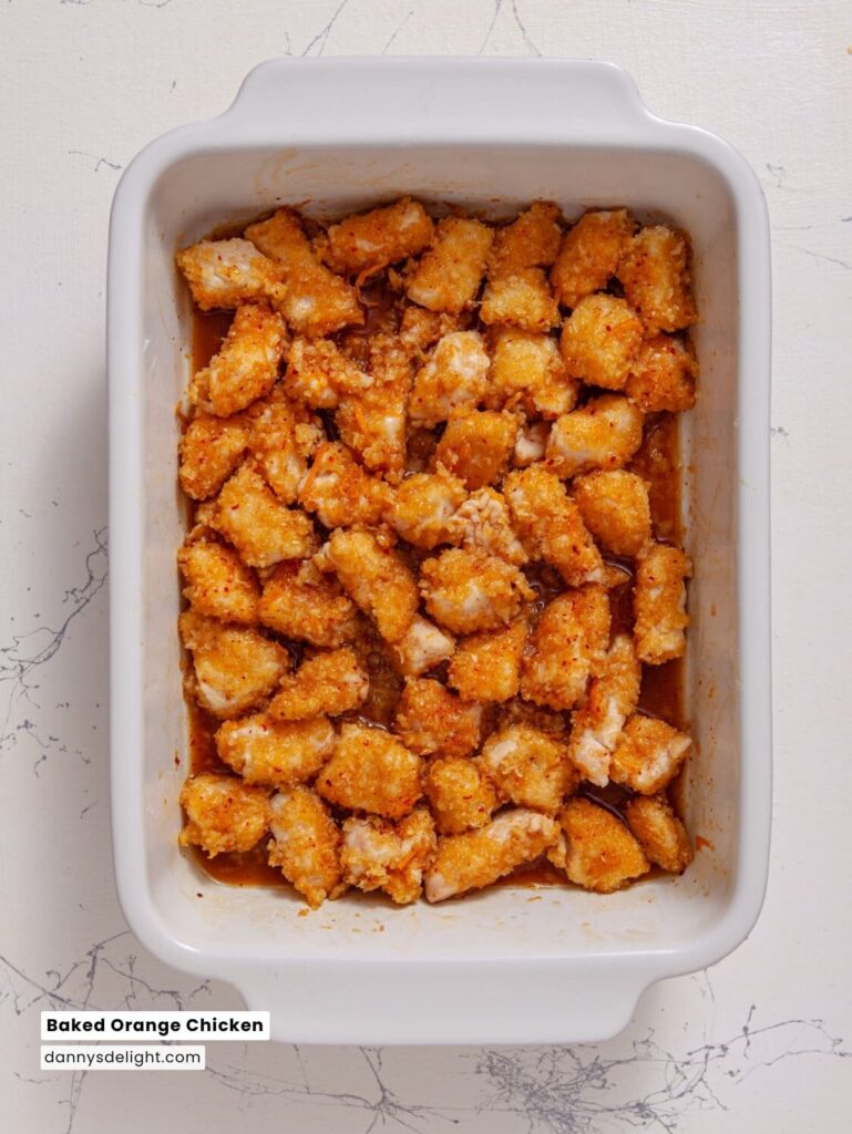 Easy Baked Orange Chicken