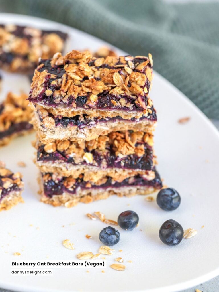 Blueberry Oat Breakfast Bar