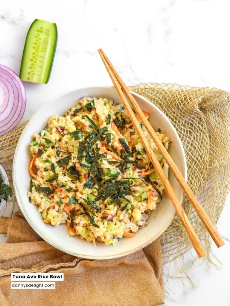 Tuna Avo Rice Bowl