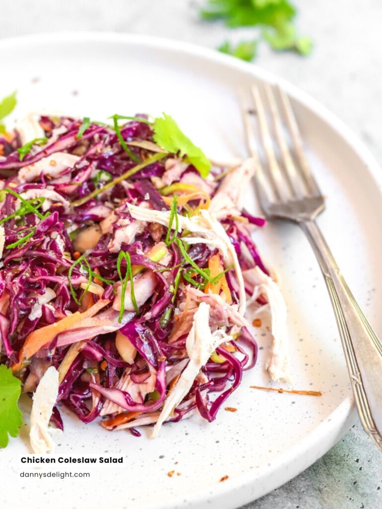 Chicken Coleslaw Salad