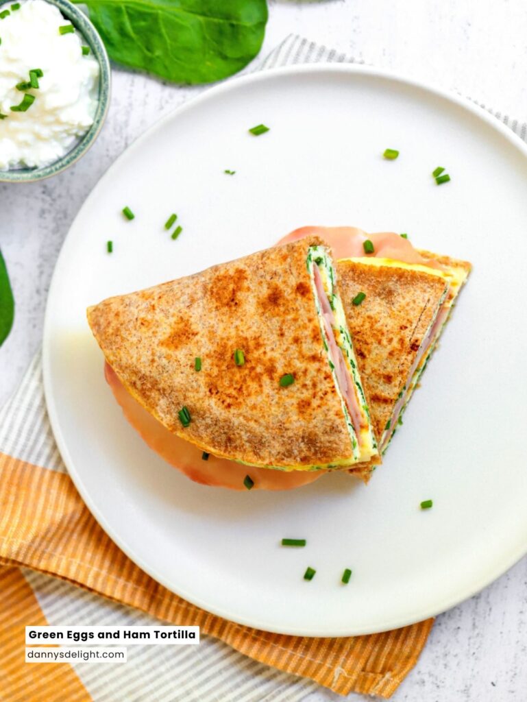 Green Eggs and Ham Tortilla