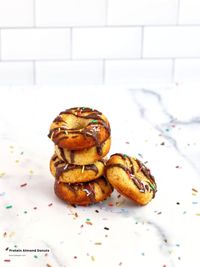 Protein Almond Donuts