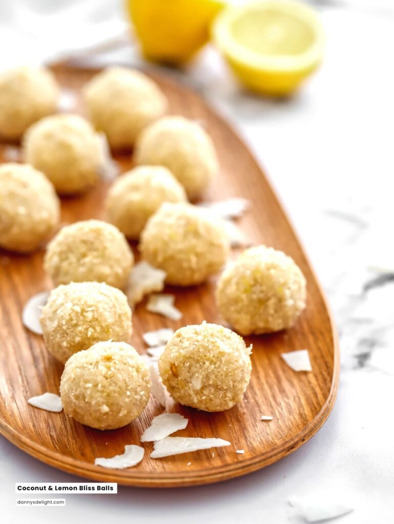Coconut and Lemon Bliss Balls