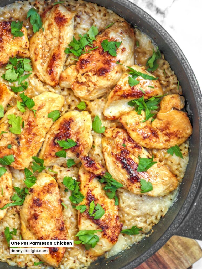 One Pot Parmesan Chicken