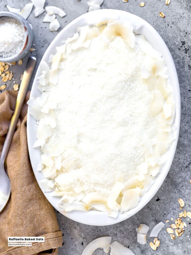 Raffaello Baked Oats